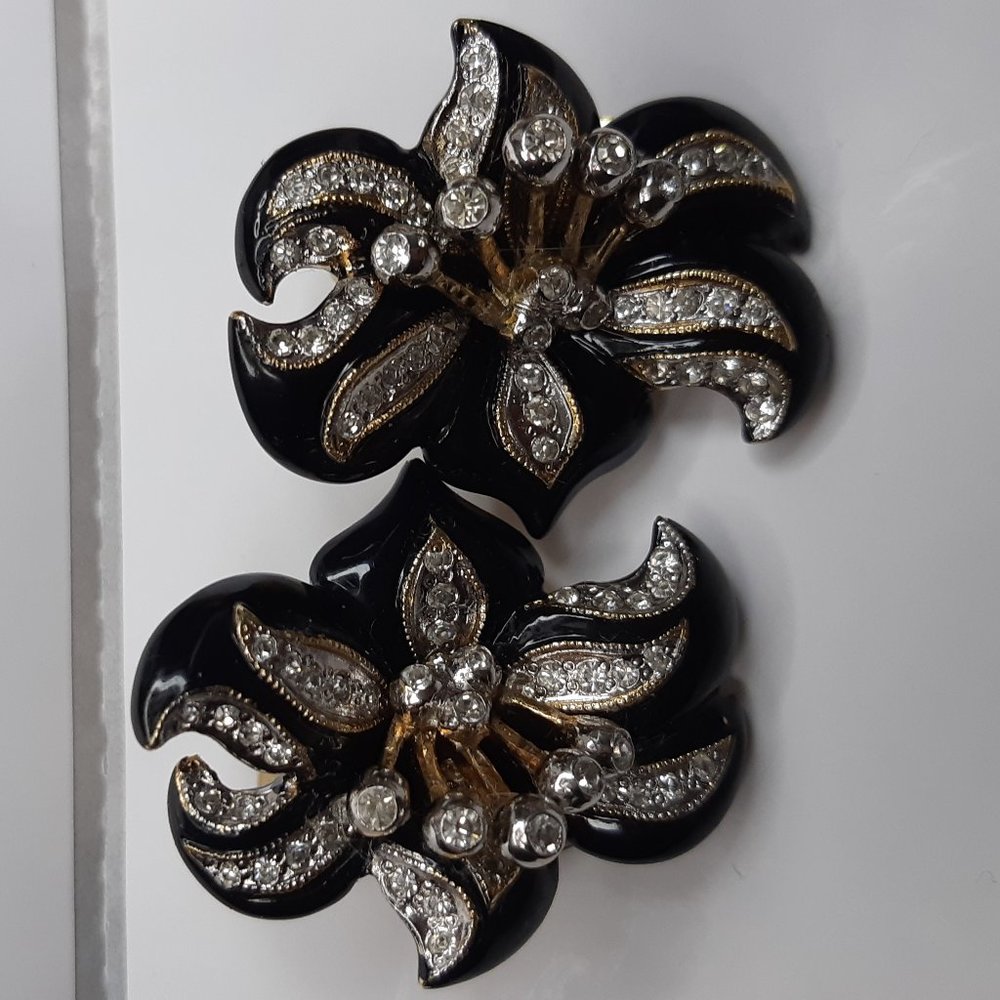 L'Officiel Earings... Made in Italy (Rare Find) Signed and Numbered COLLECTIBLE)